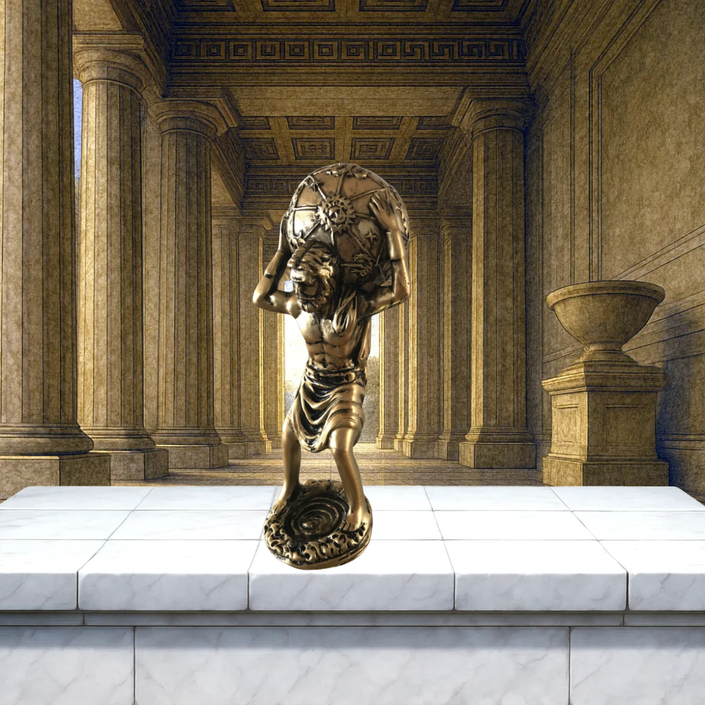 Sculptures of Atlas – Titan of Strength and Eternity