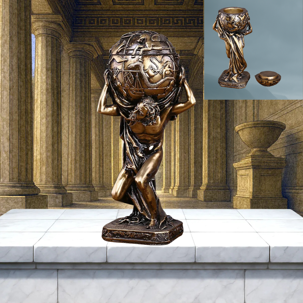 Sculptures of Atlas – Titan of Strength and Eternity
