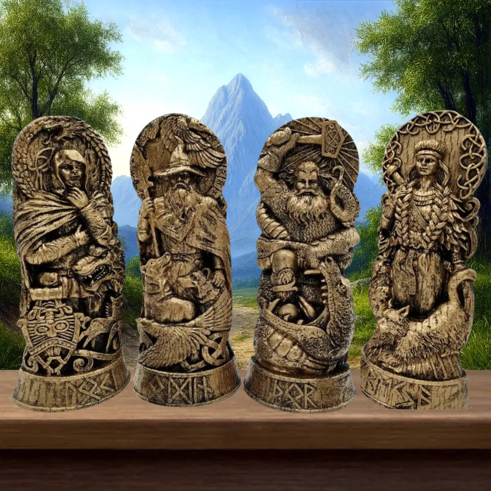 Norse Deity Statues – Viking Gods and Goddesses Collection