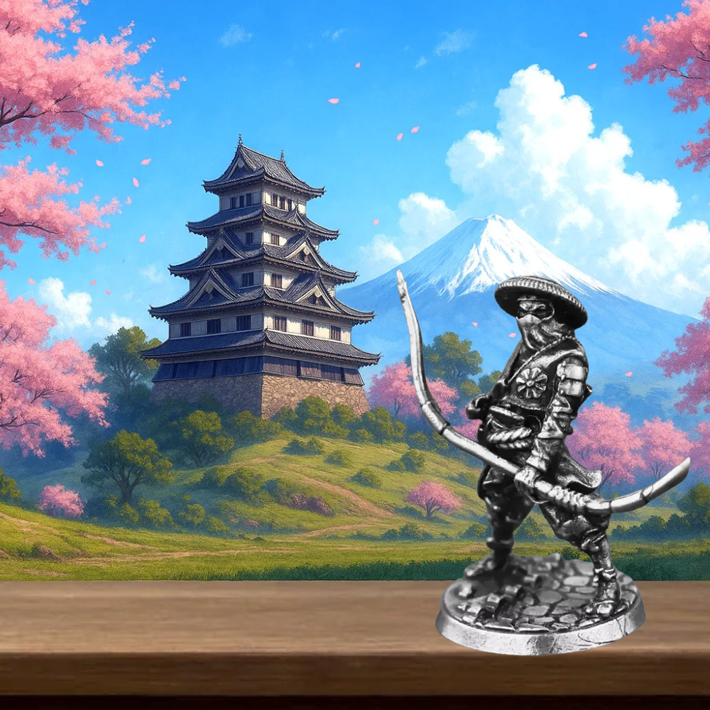 Miniature Samurai Warriors – Vintage Figurine Collection