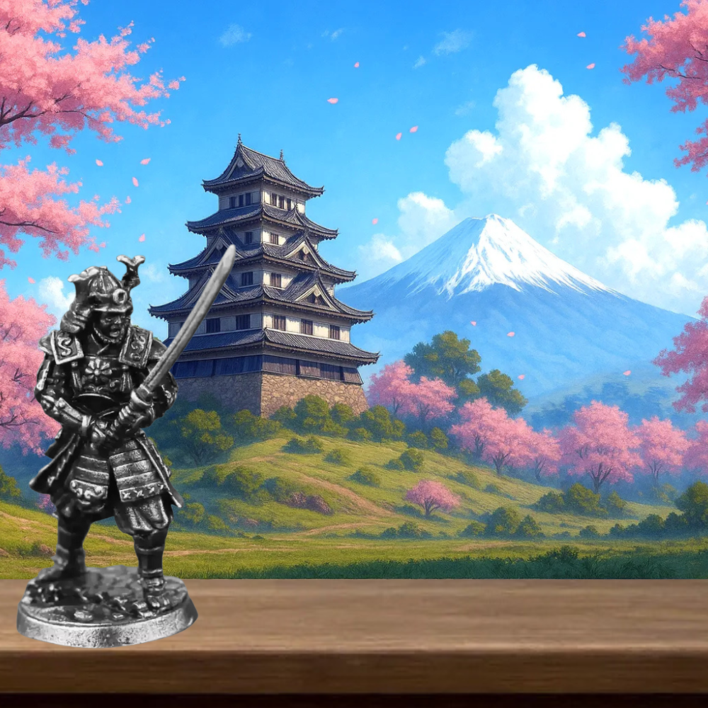 Miniature Samurai Warriors – Vintage Figurine Collection