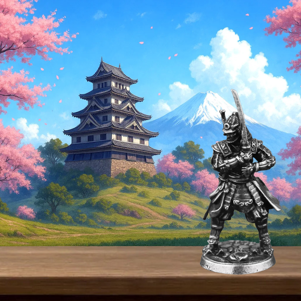 Miniature Samurai Warriors – Vintage Figurine Collection